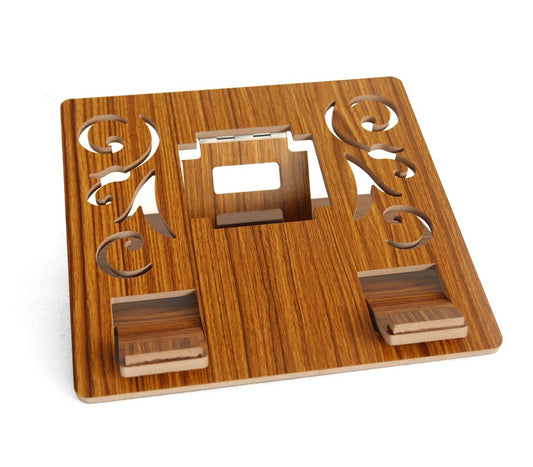 Artisan's Choice: Handmade Wooden Laptop Stand