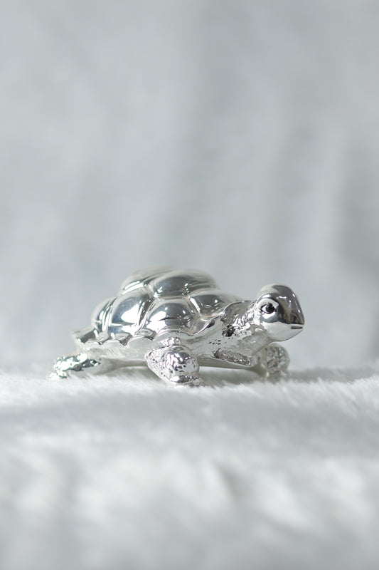 Silver Plated Tortoise