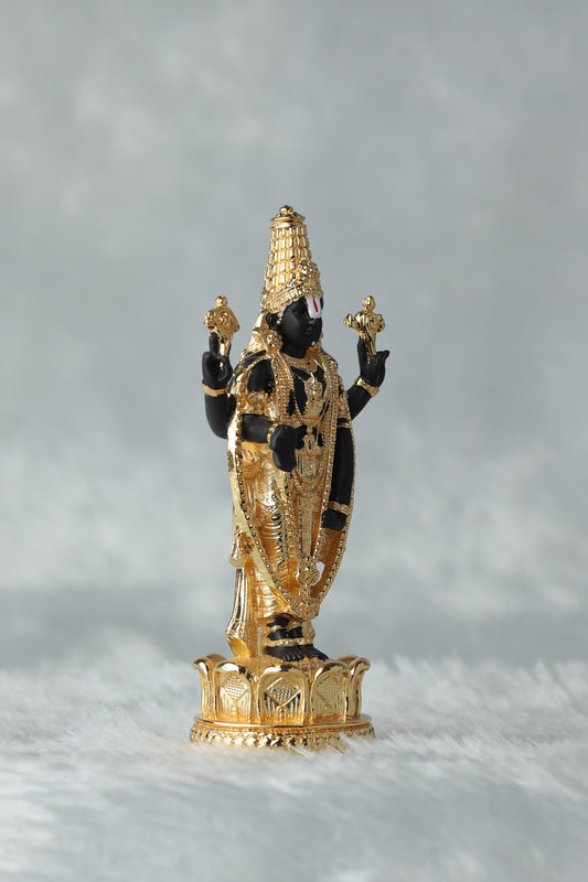 Lord Tirupati Balaji Gold Plated