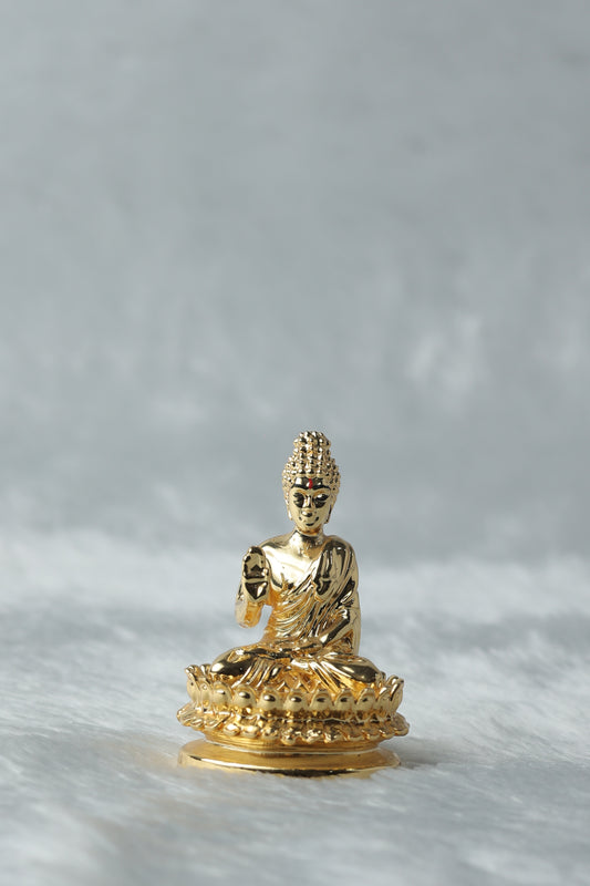 Gold plated Buddha